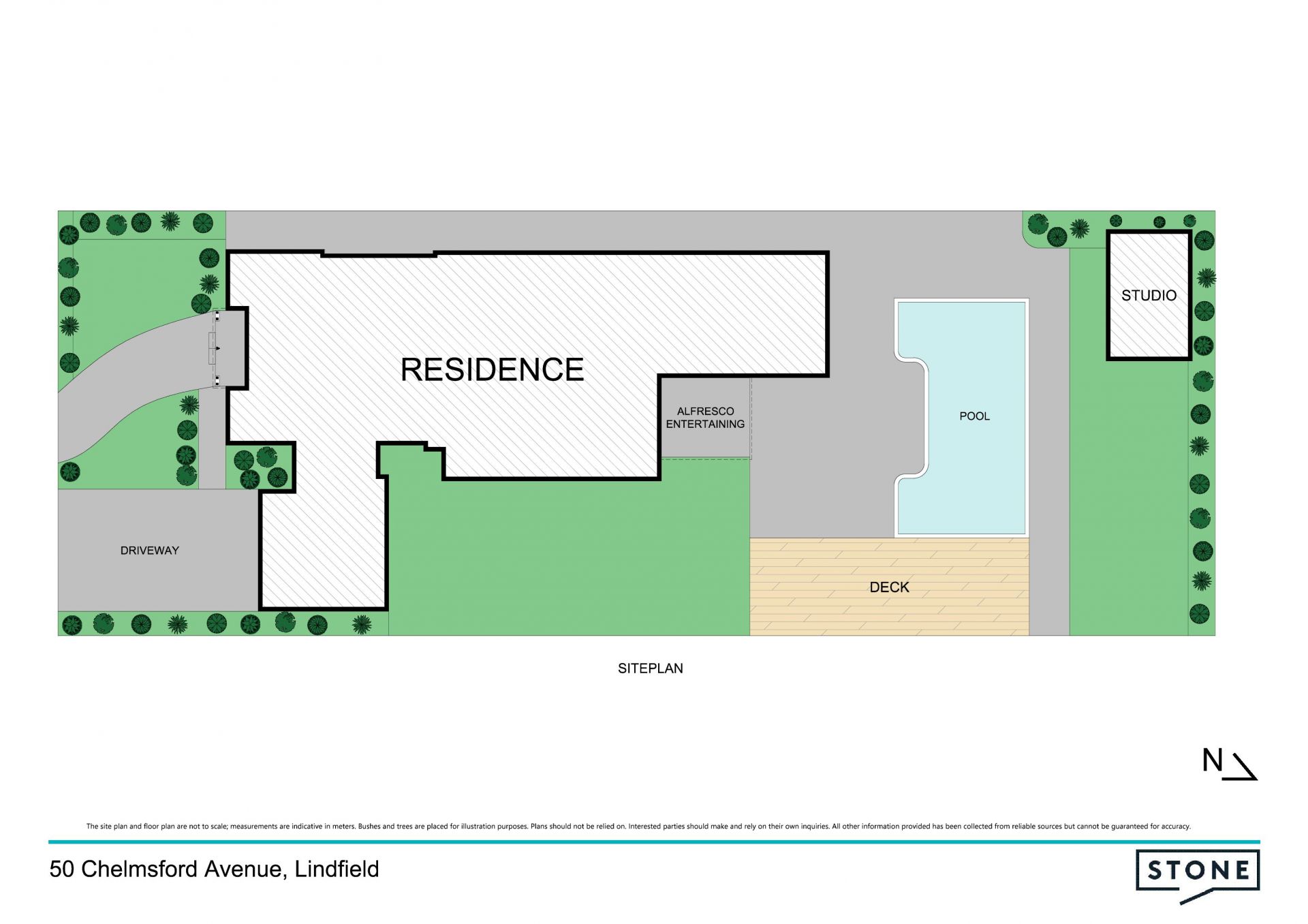 Luxurious east-side lifestyle north rear walk rail
