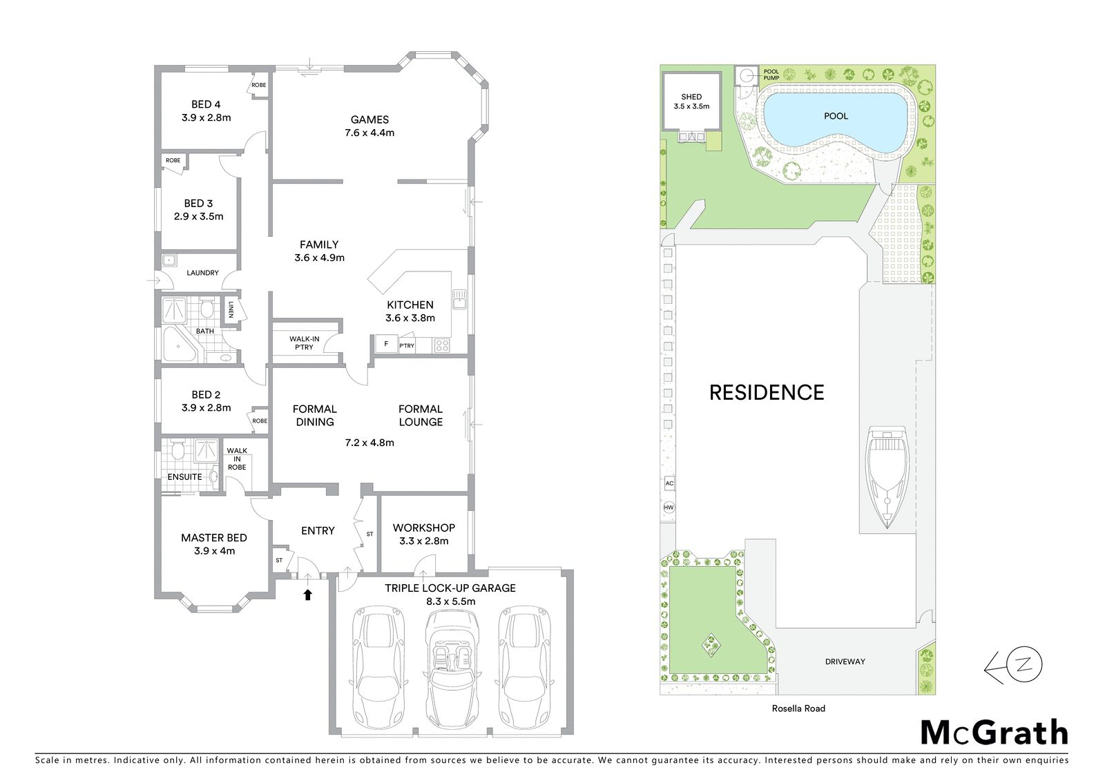 Tranquil family entertainer in convenient setting