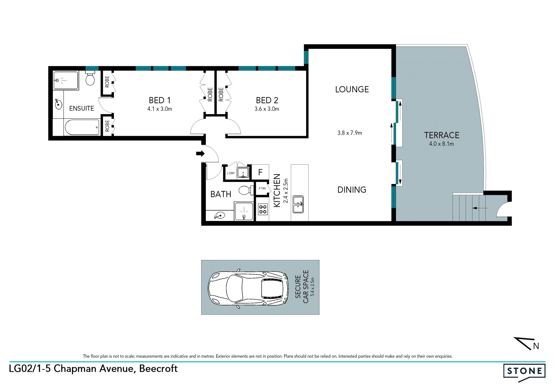 Opulent 'Chapman Green' ground floor courtyard apartment