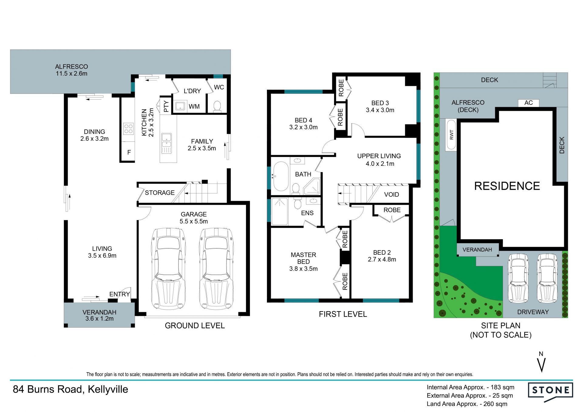 Spacious and Modern Family Home in Peaceful Location