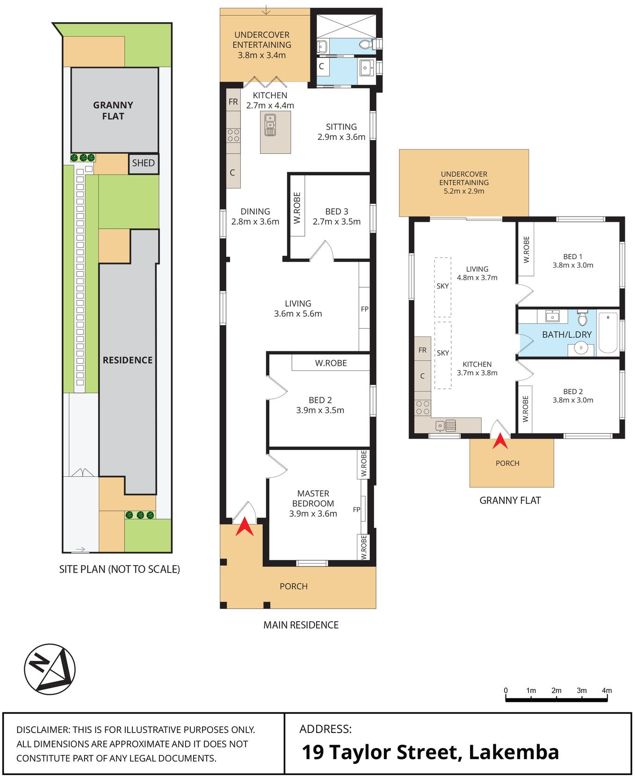 MODERN 2 BEDROOMS GRANNY FLAT HOUSE IN LAKEMBA