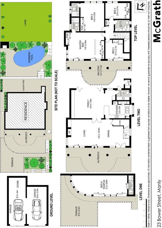 Exclusive family haven with northerly ocean views