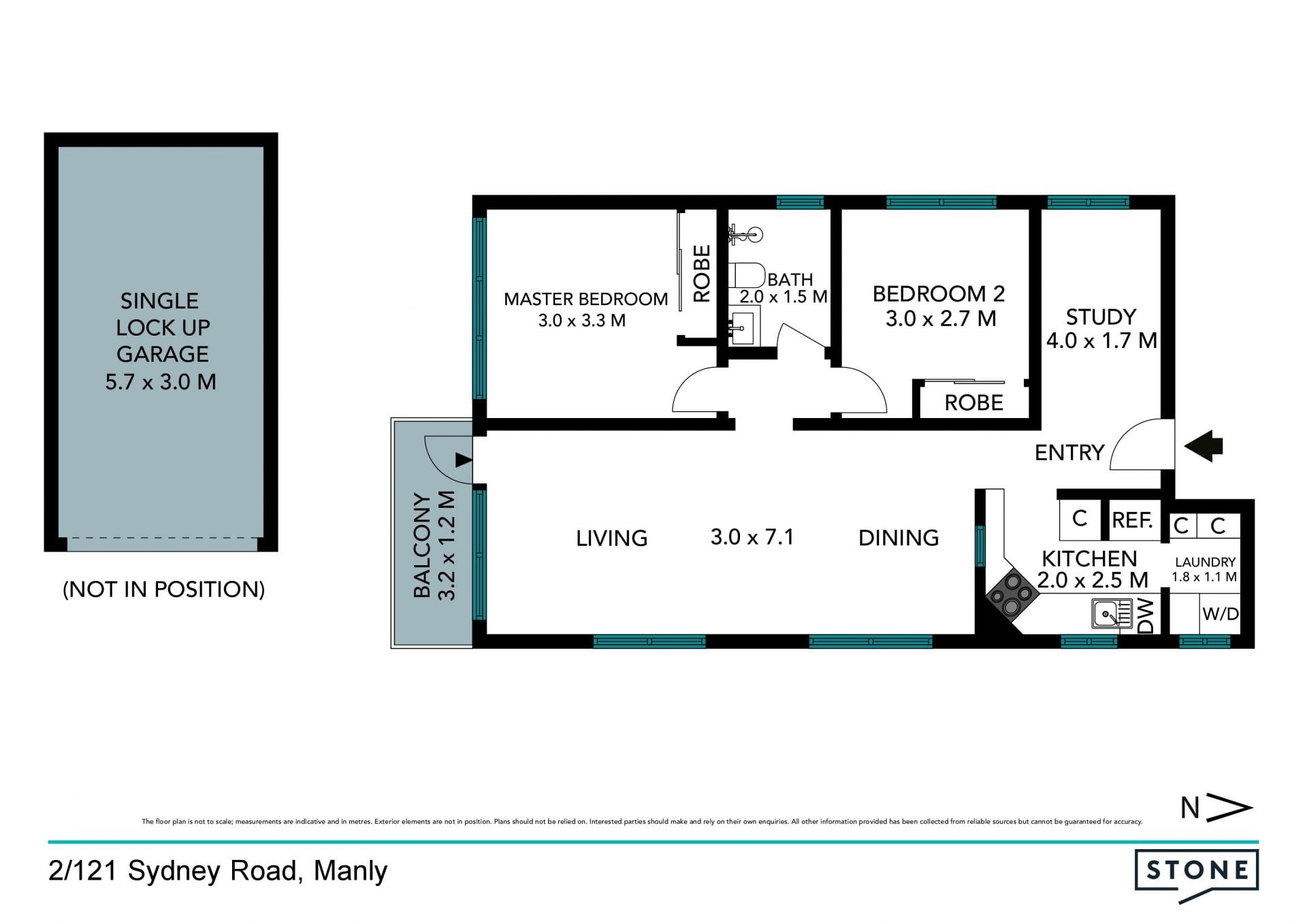 Tidy lifestyle apartment that's loaded with extras