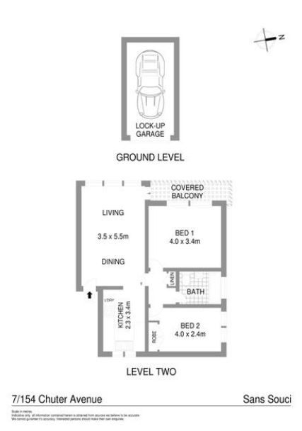 Beachside 2 Bedroom Apartment
