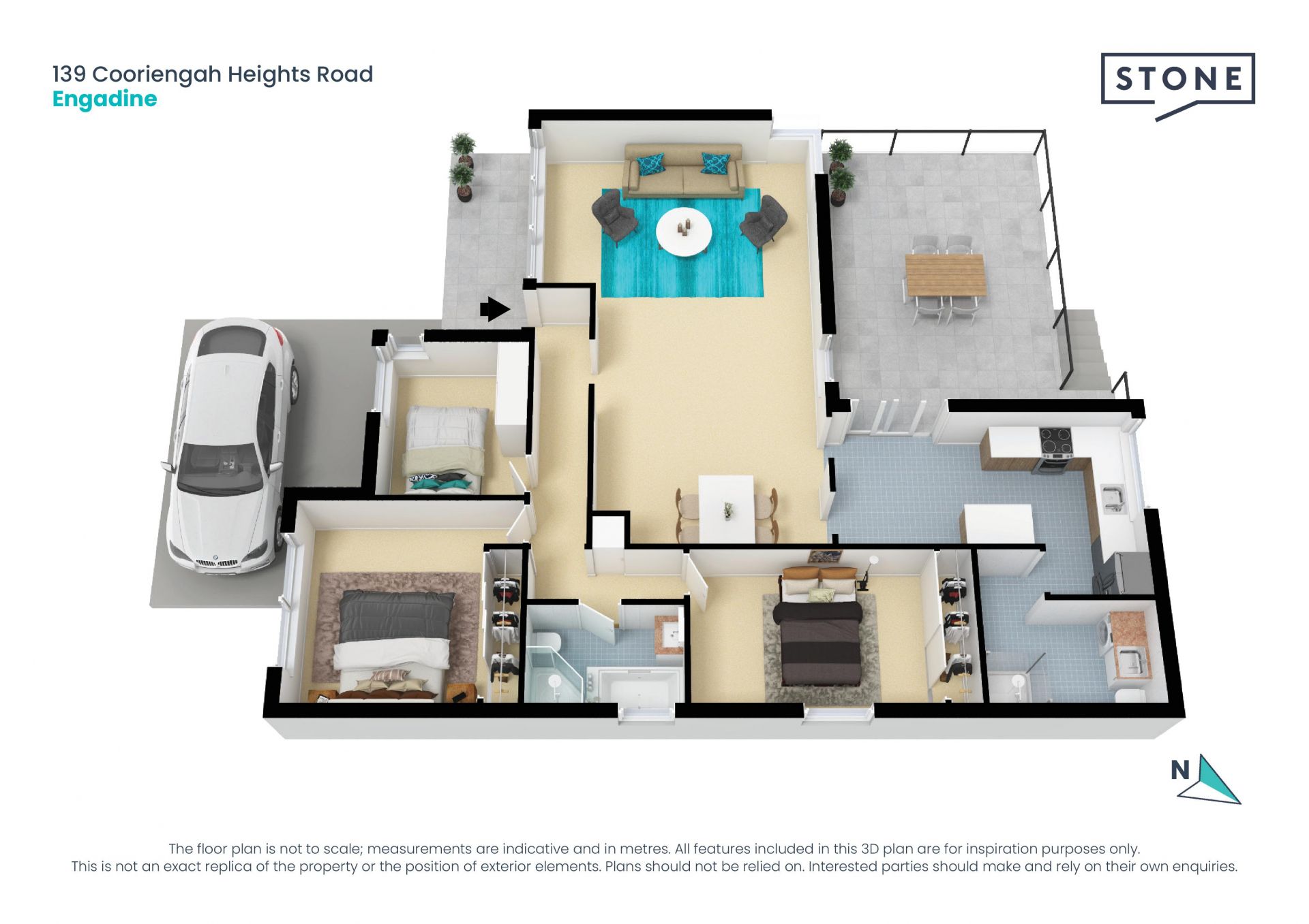 Light filled family haven in peaceful location