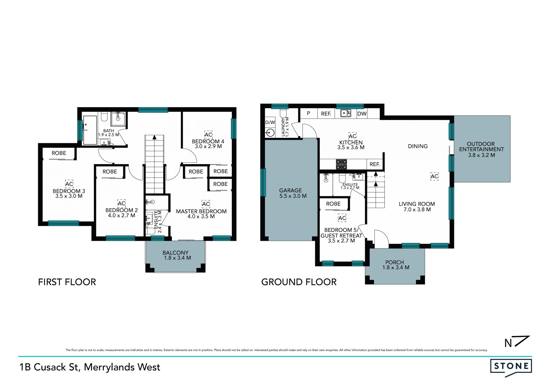 2 year old large family home