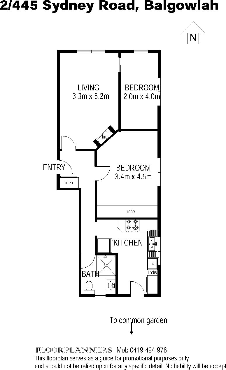 UNDER CONTRACT Whisper Quiet – Rear of Block