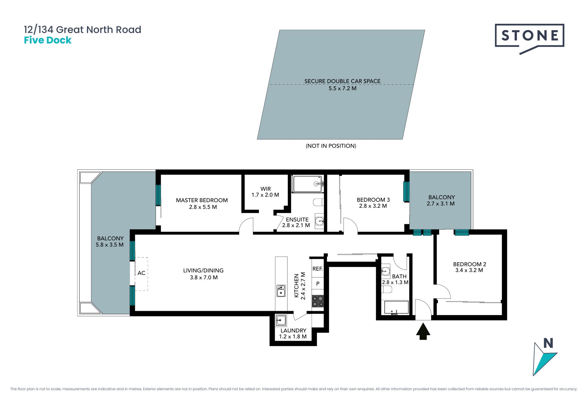 Space and Style in Modern Three Bedroom Retreat