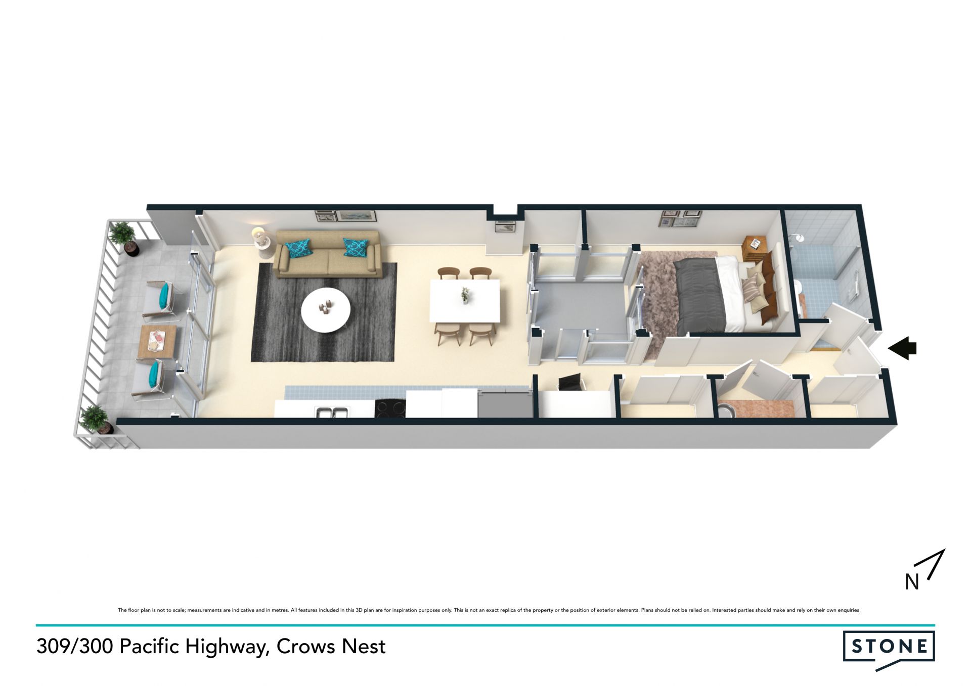 Executive style with elevated city views