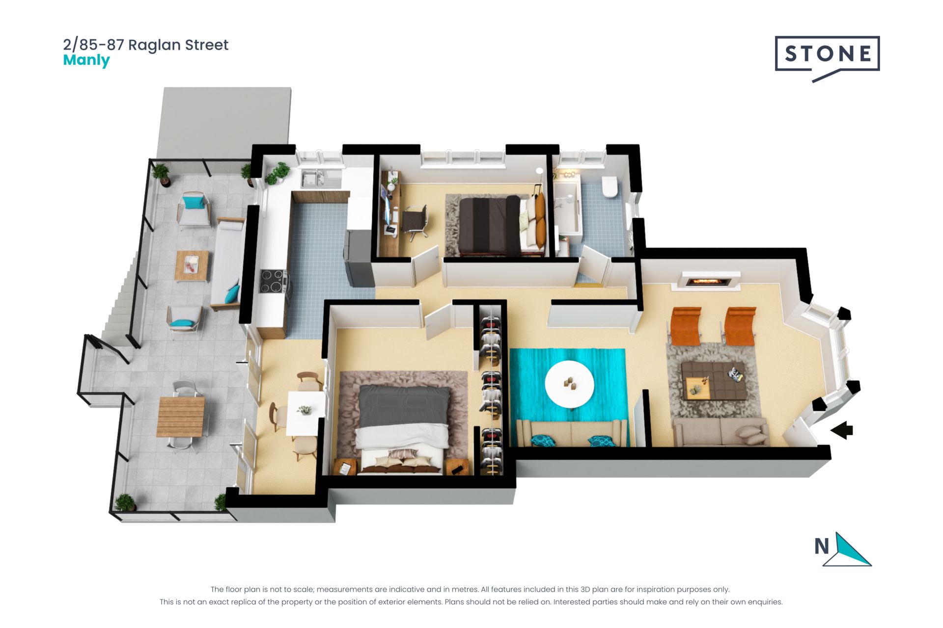 Charming Federation apartment located within a stroll of Manly beach