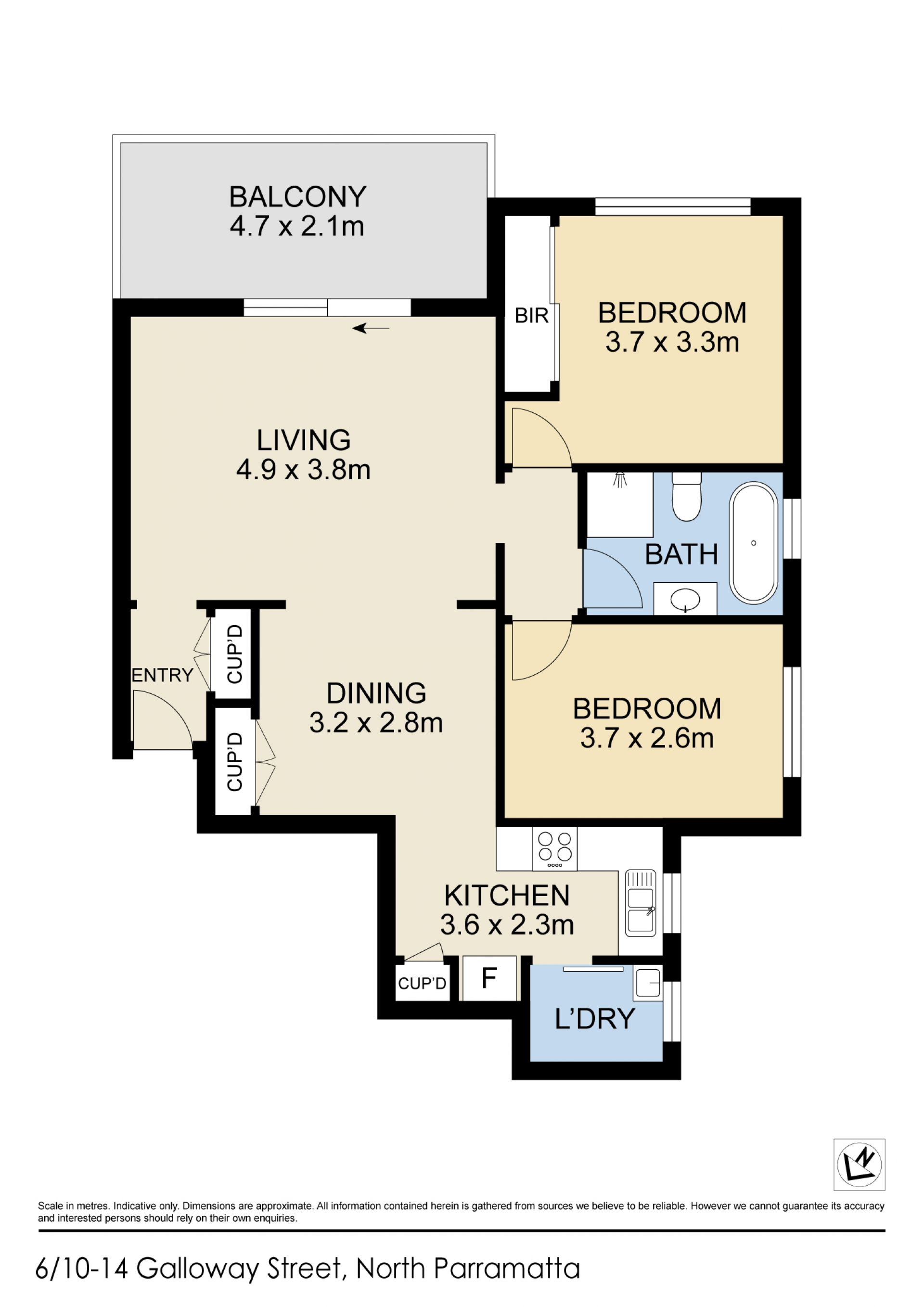 Huge and updated apartment located in immaculate and quiet location