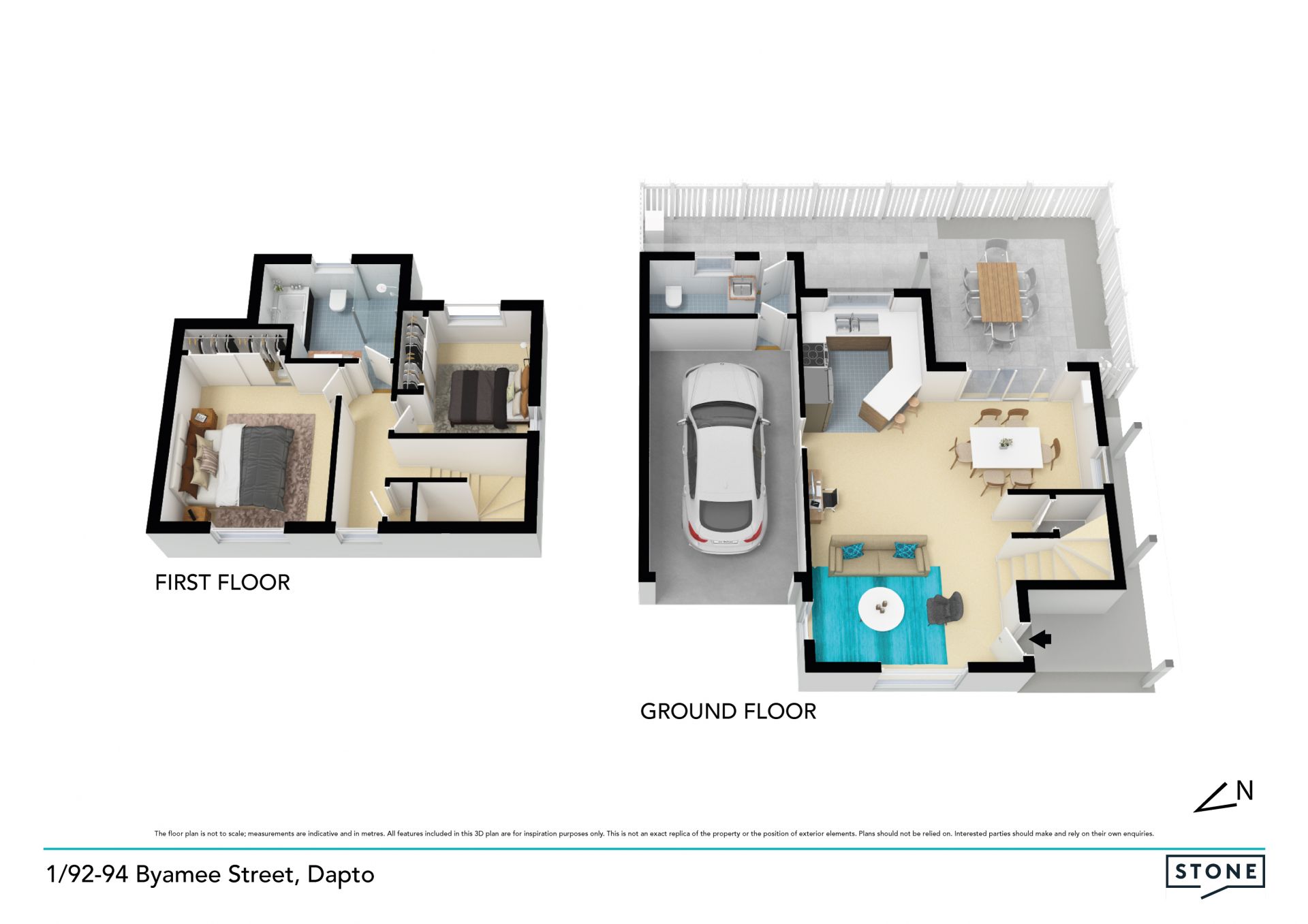 Immaculate modern townhouse in a central address