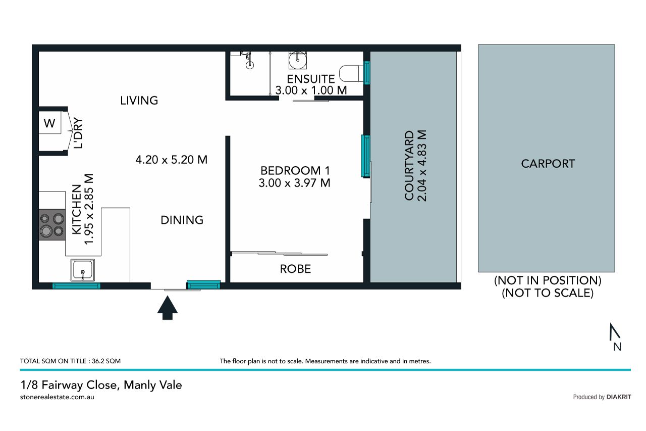 Convenient ground floor apartment
