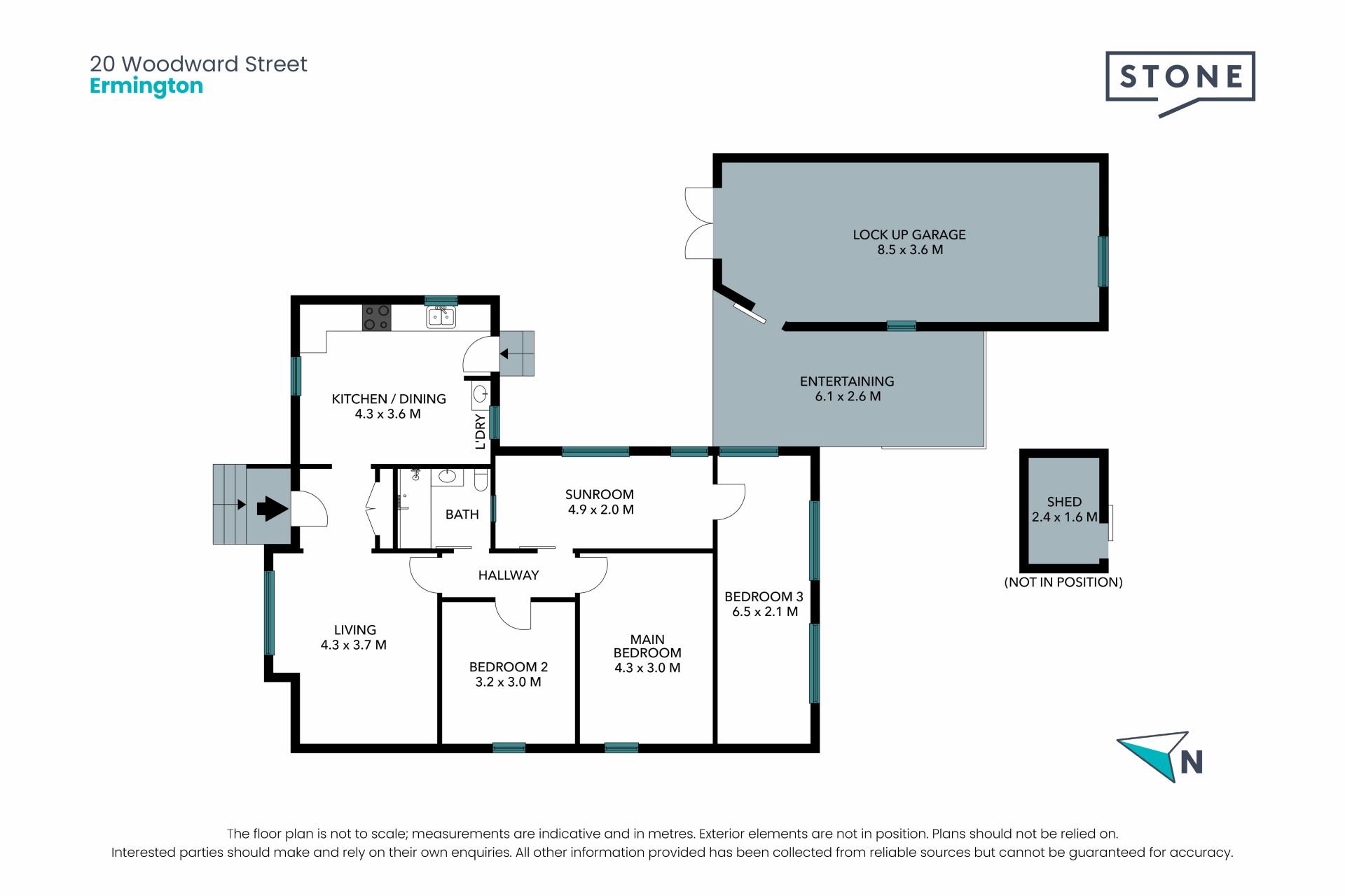 Charming 3-Bedroom Home with Study & Duplex Potential in Prime Ermington Location