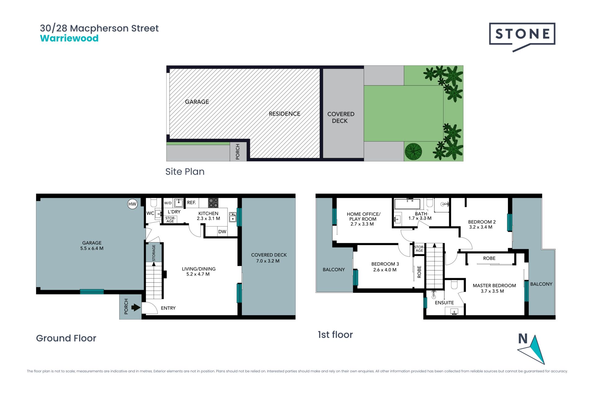 Contemporary townhouse with separate study & garden oasis