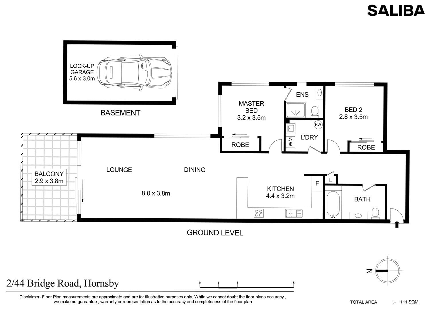 2/44 Bridge Road, Hornsby, Hornsby - Image 1