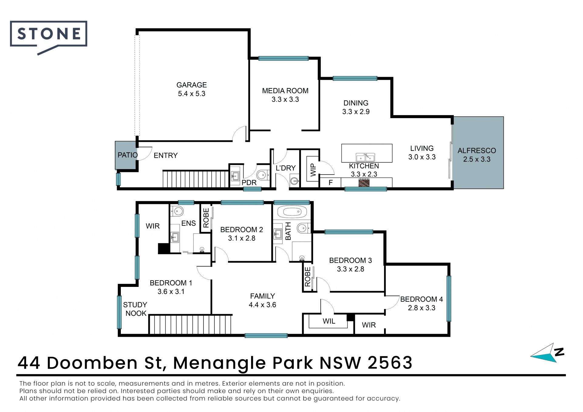 Near new double storey home
