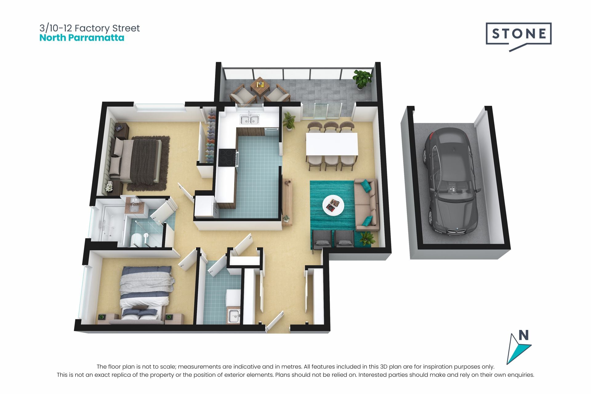 Renovated Ground Floor Apartment with Oversized Balcony