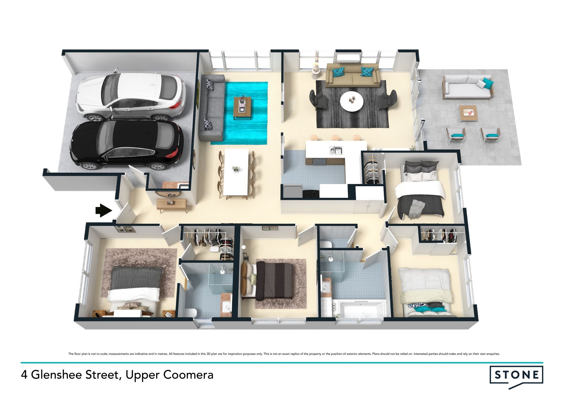 Modernised, stylish, single level turn-key family home