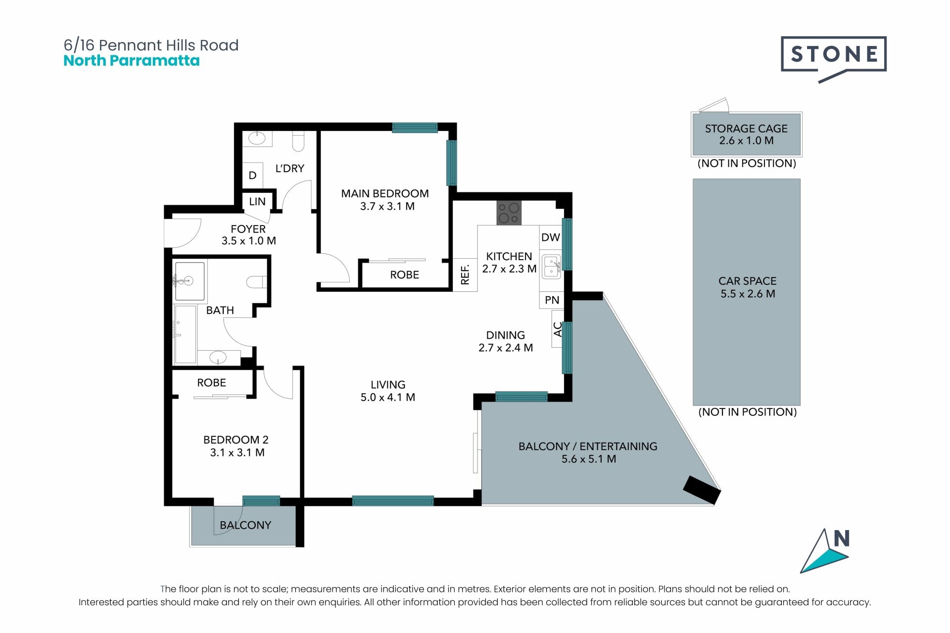 Sunlit North-Facing Living with a Private Park Outlook