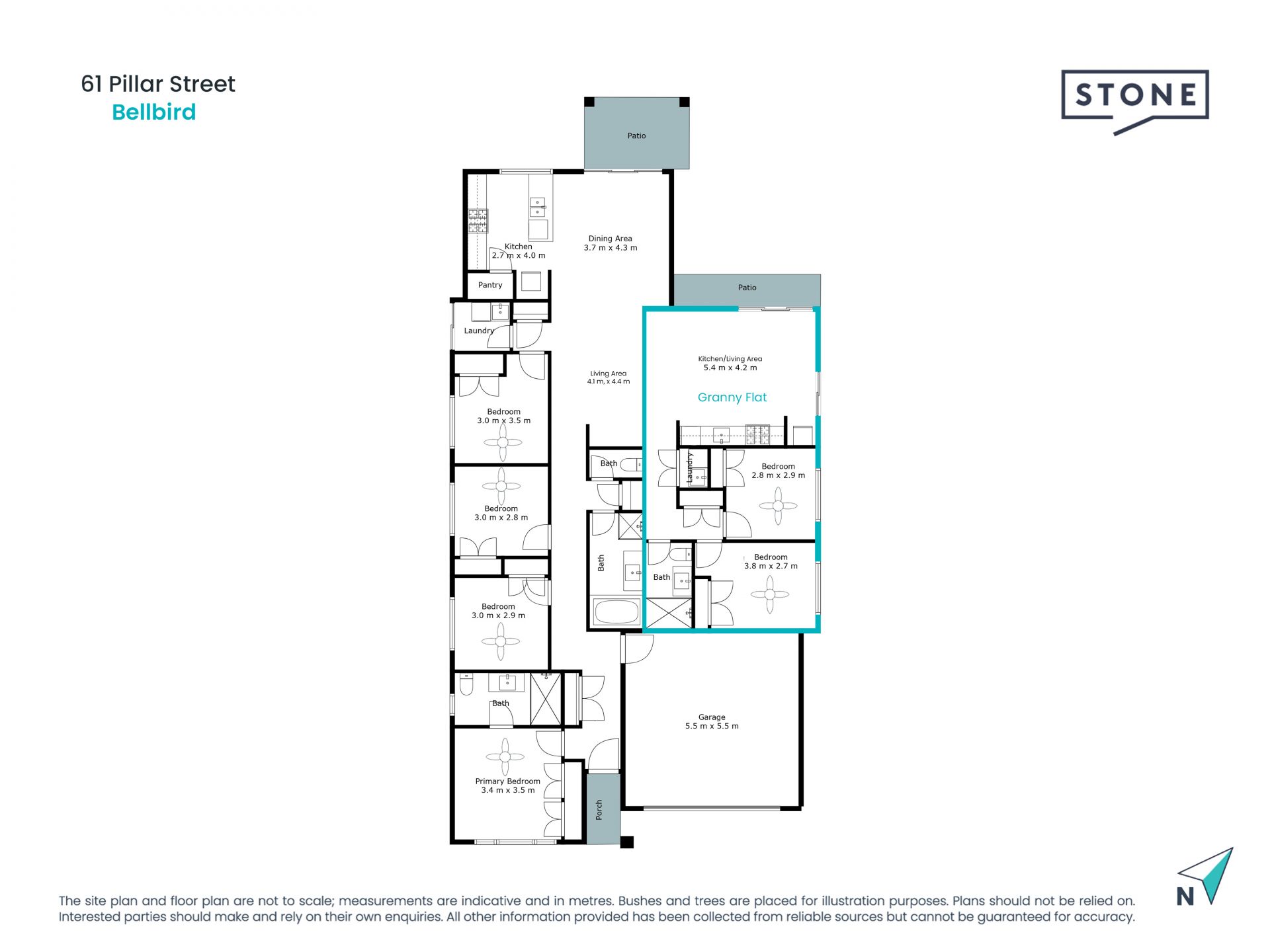 Four Bedrooms and Ducted Air