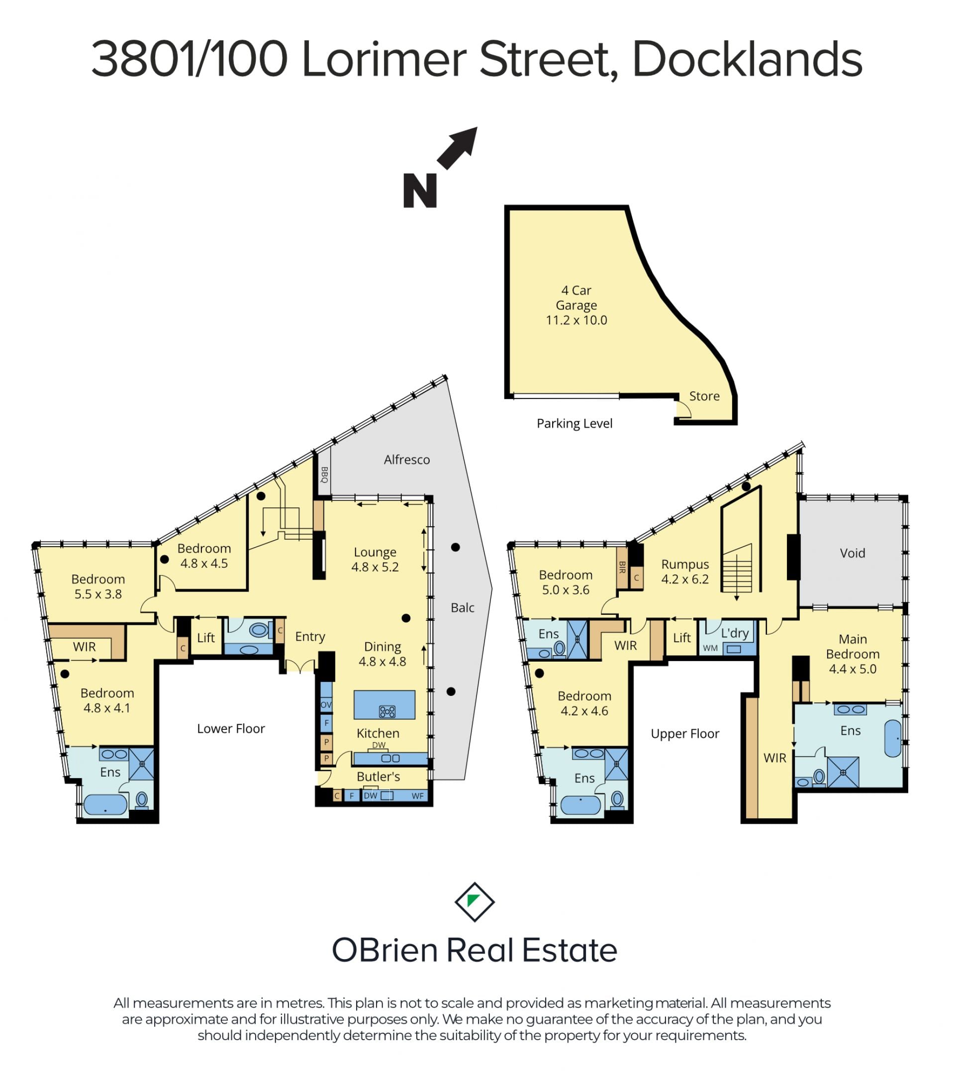 3801/100 Lorimer Street, Docklands VIC, Docklands - Image 1