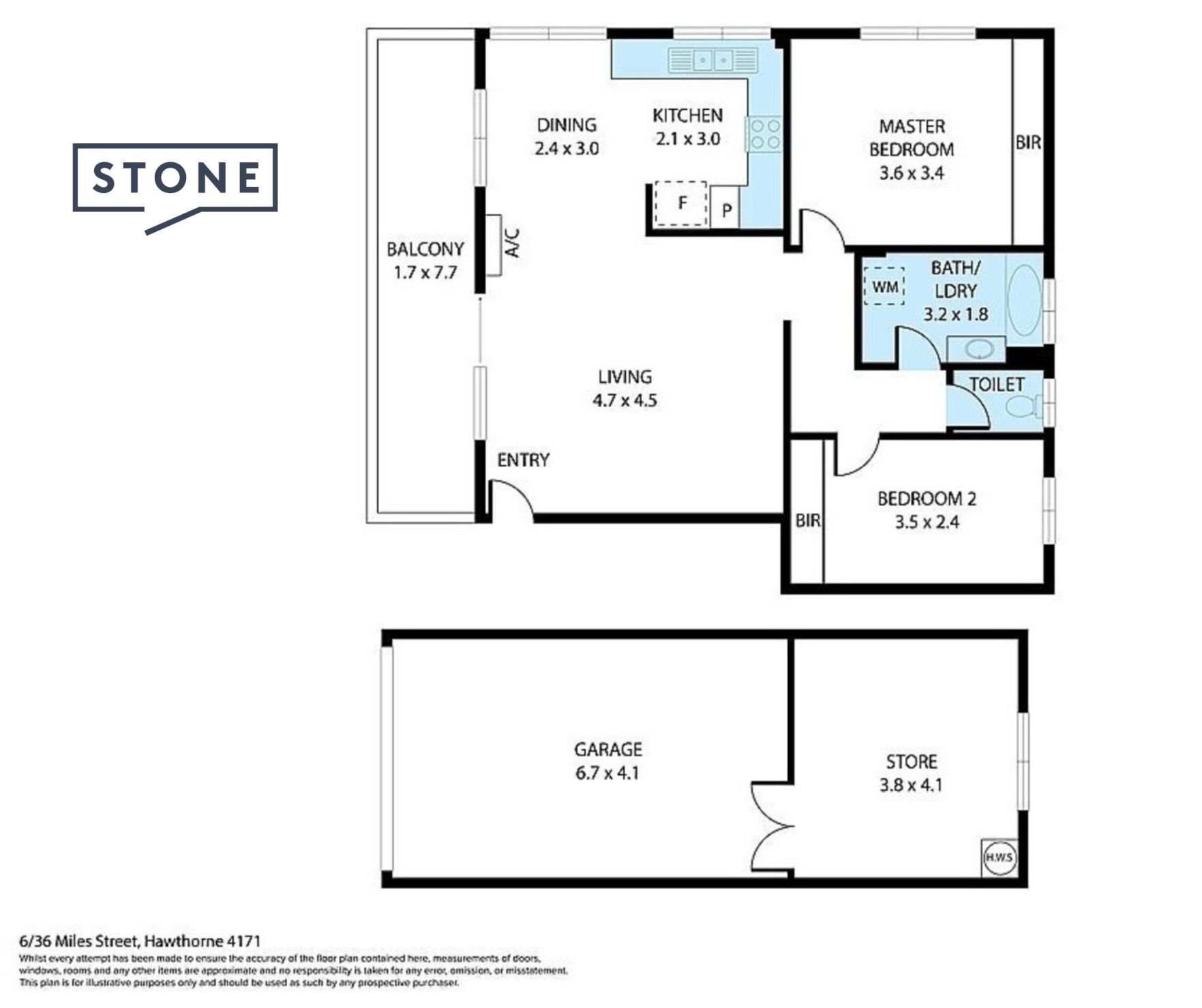 Desirable & Perfectly Positioned Two-Bedroom Unit