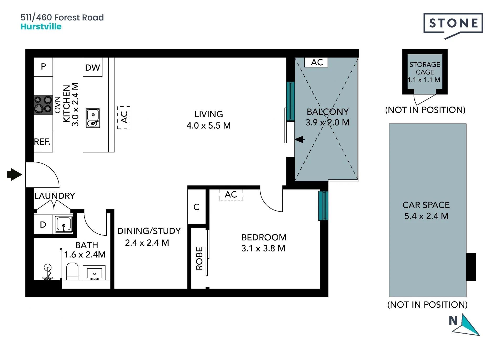 **DEPOSIT TAKEN**
Oversized One Bedroom Apartment In Convenient Location