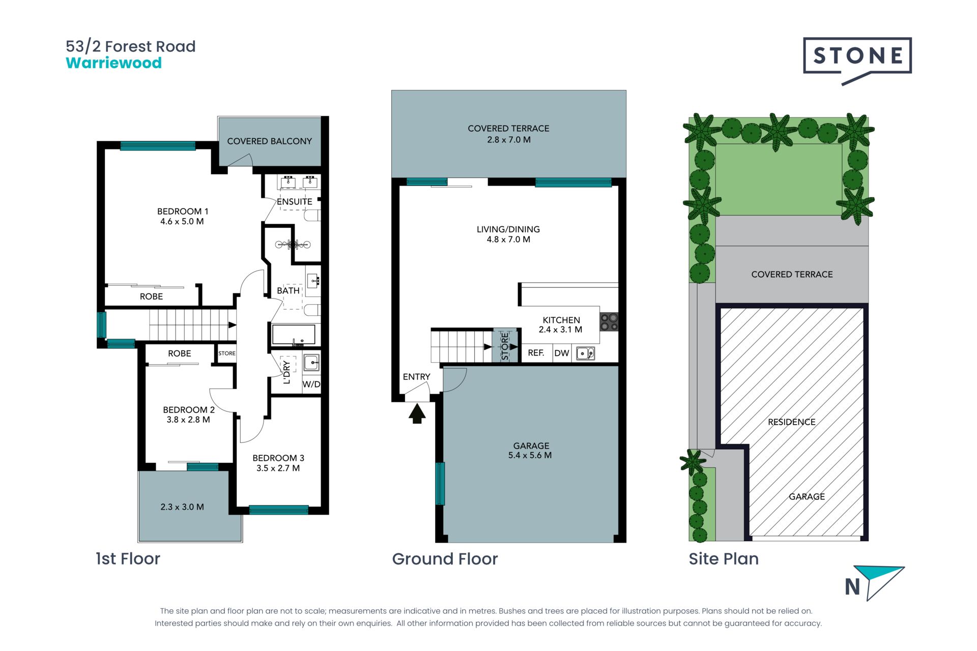 Modern townhome with courtyard oasis offering an easy-care lifestyle