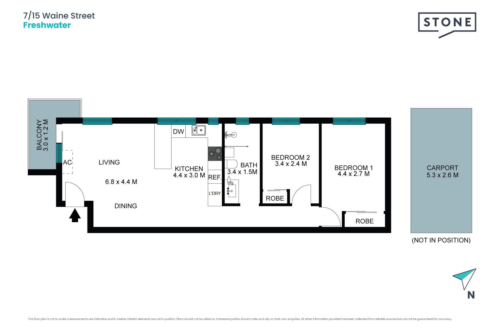 Light and bright renovated apartment