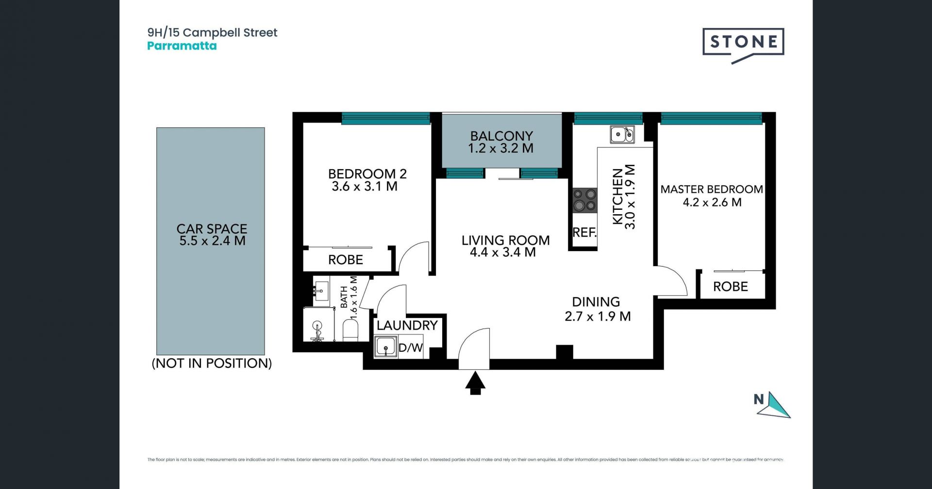 2 Bedroom Unit in Ideal Location