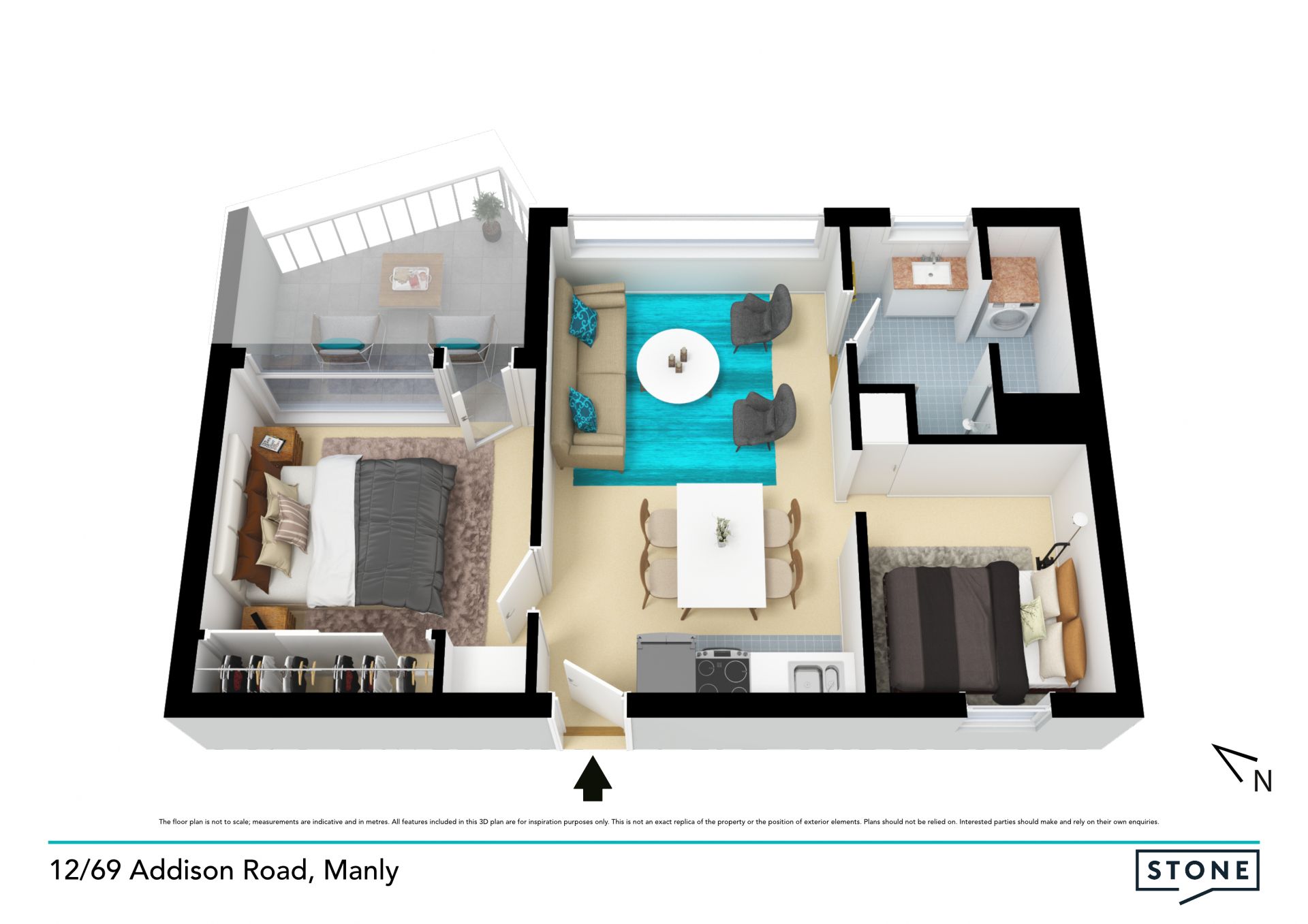 Lifestyle apartment on the Eastern Hill