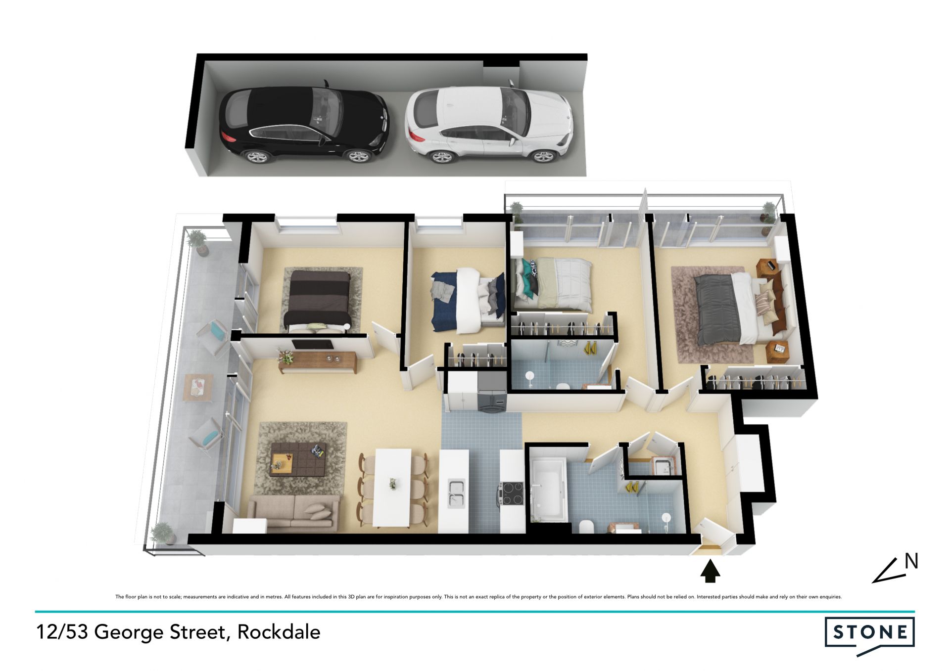Super-sized unit with city views
