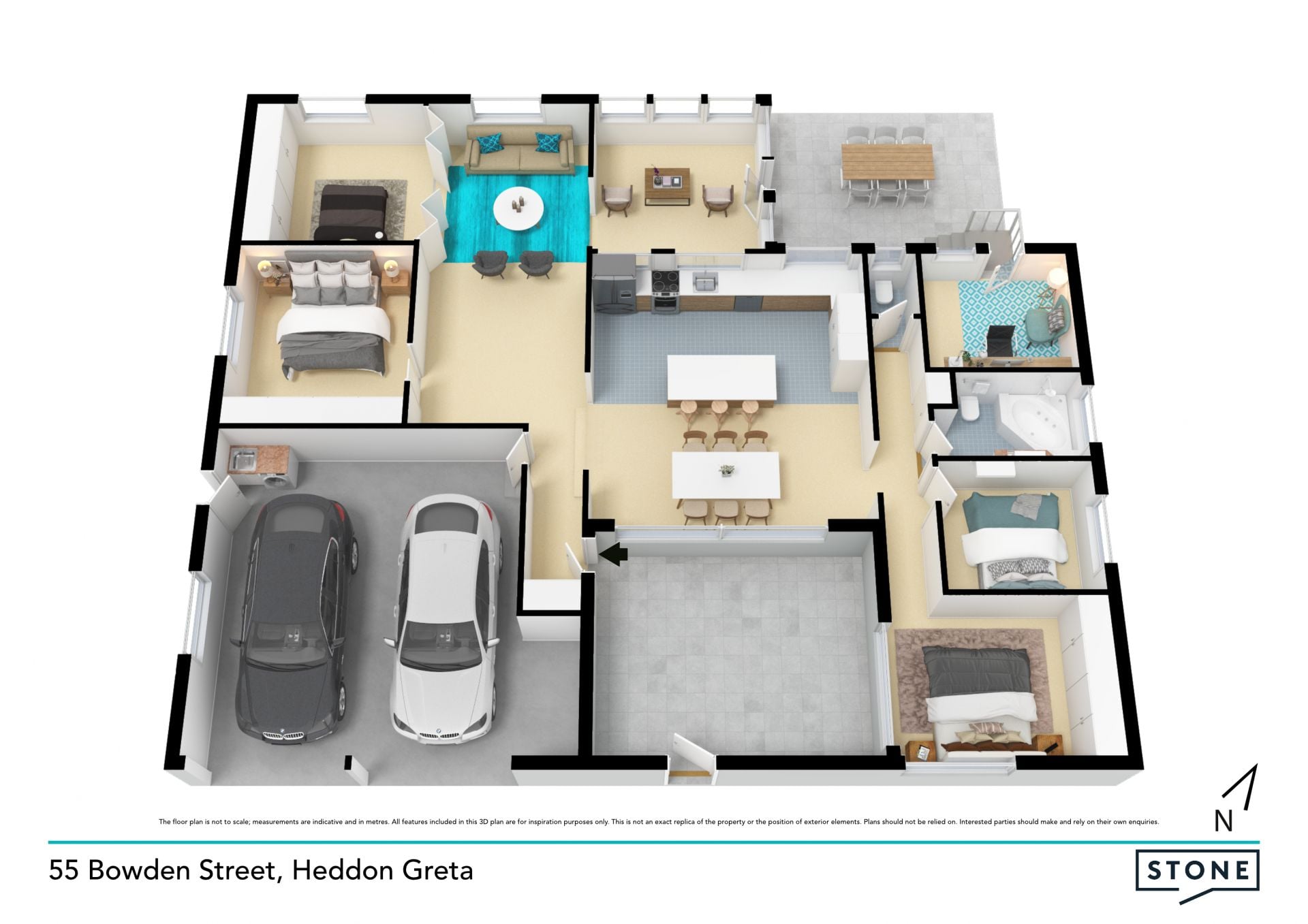 Comfortable family living on an expansive block
