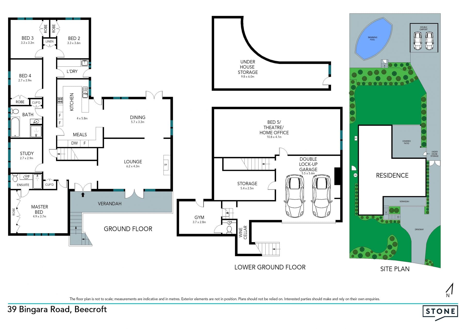 Statement luxury on approx. 955sqm within prized family pocket