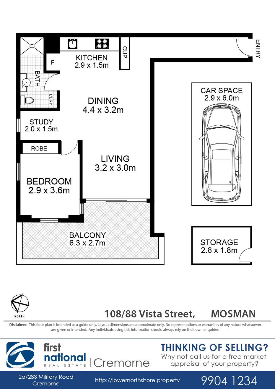 Super-sized One Bedroom Apartment!