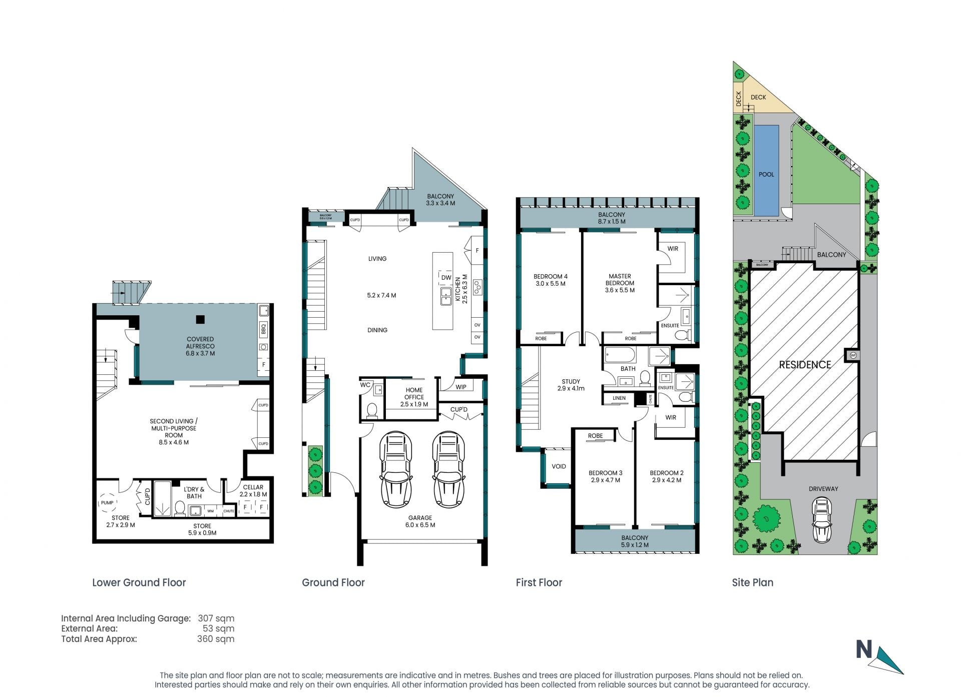 Luxury family Sanctuary appointed with Superior inclusions in bay run side of Russell Lea premier streets