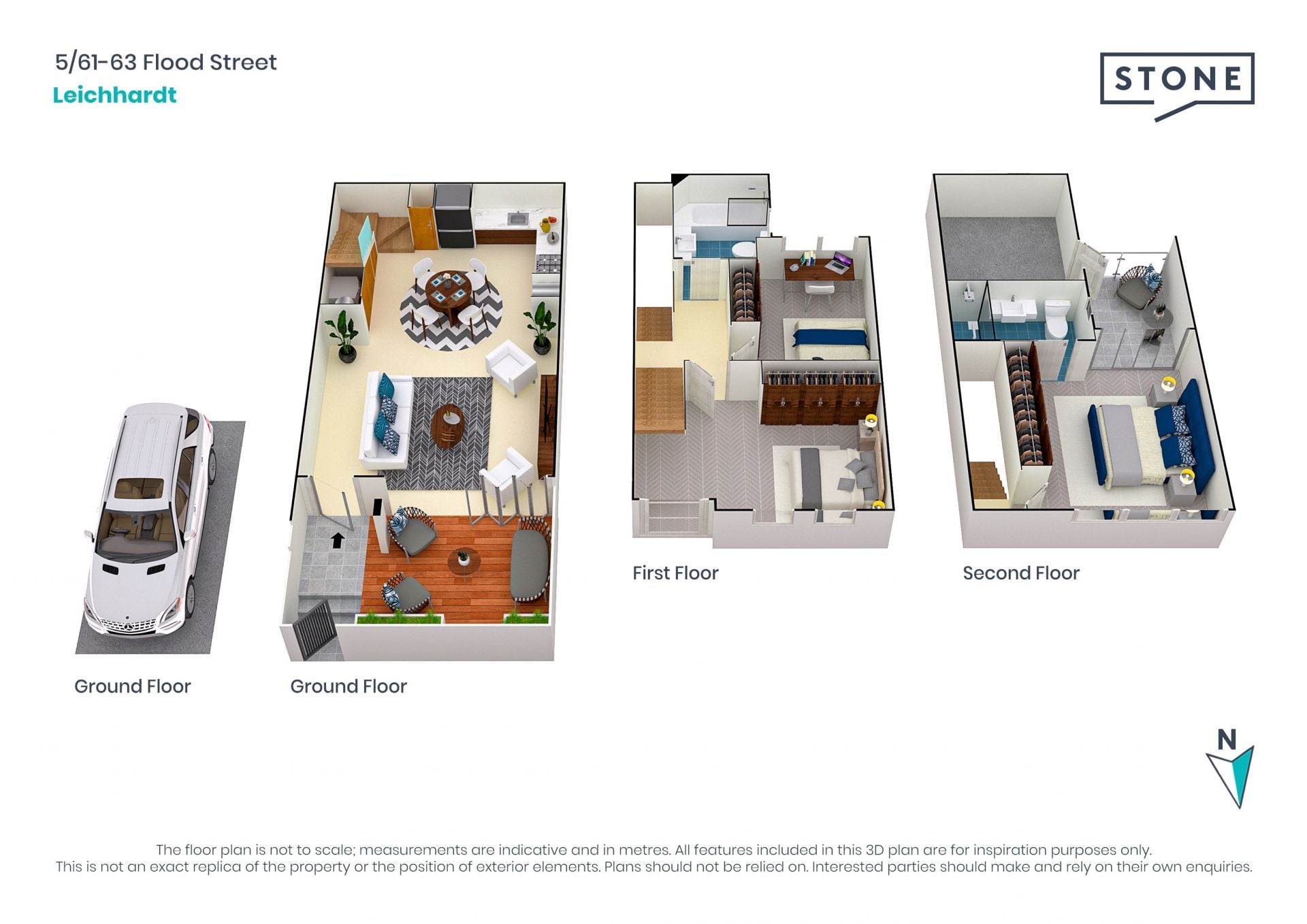 Secure residence offers carefree modern lifestyle