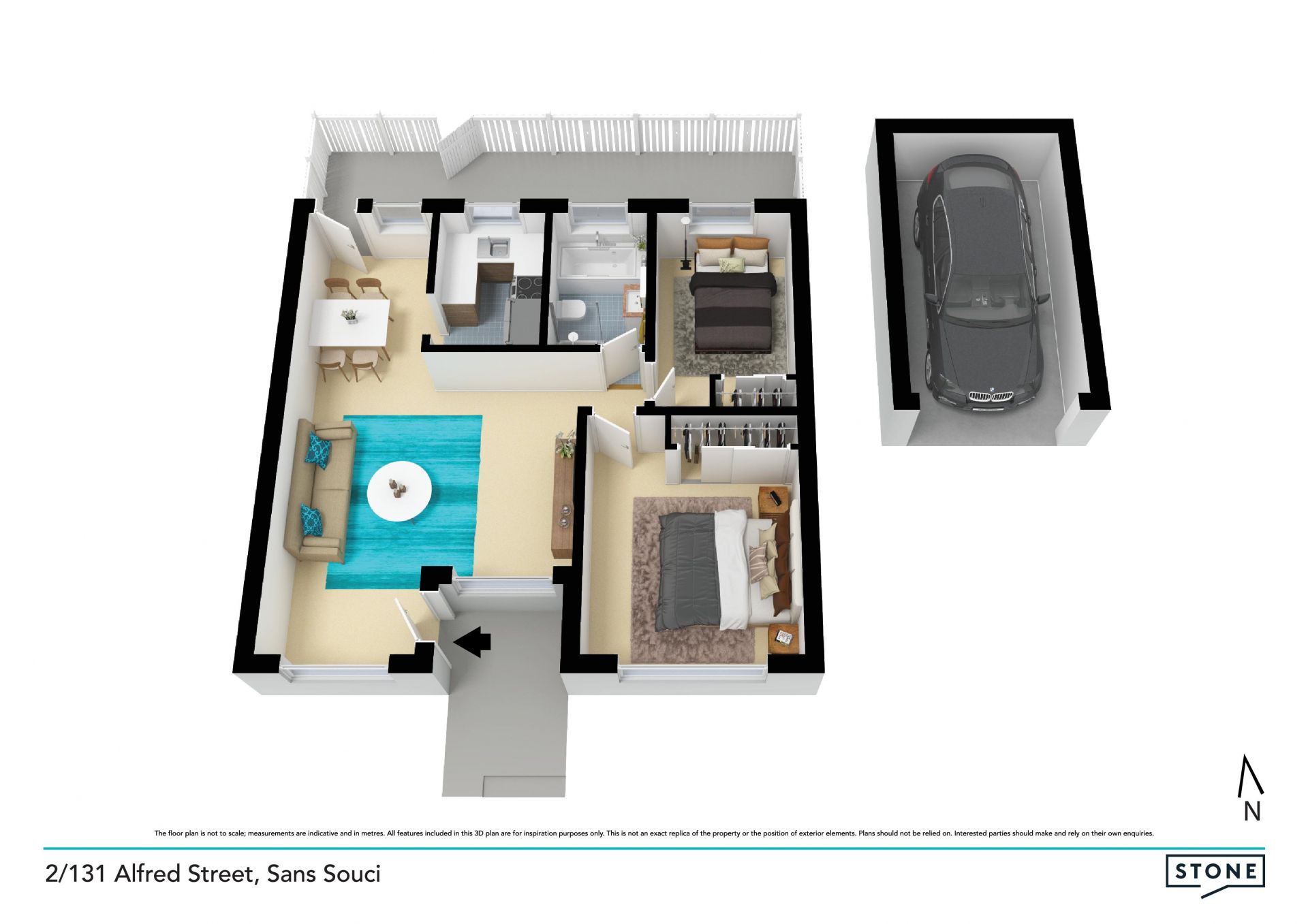 A fresh & easycare bayside villa lifestyle