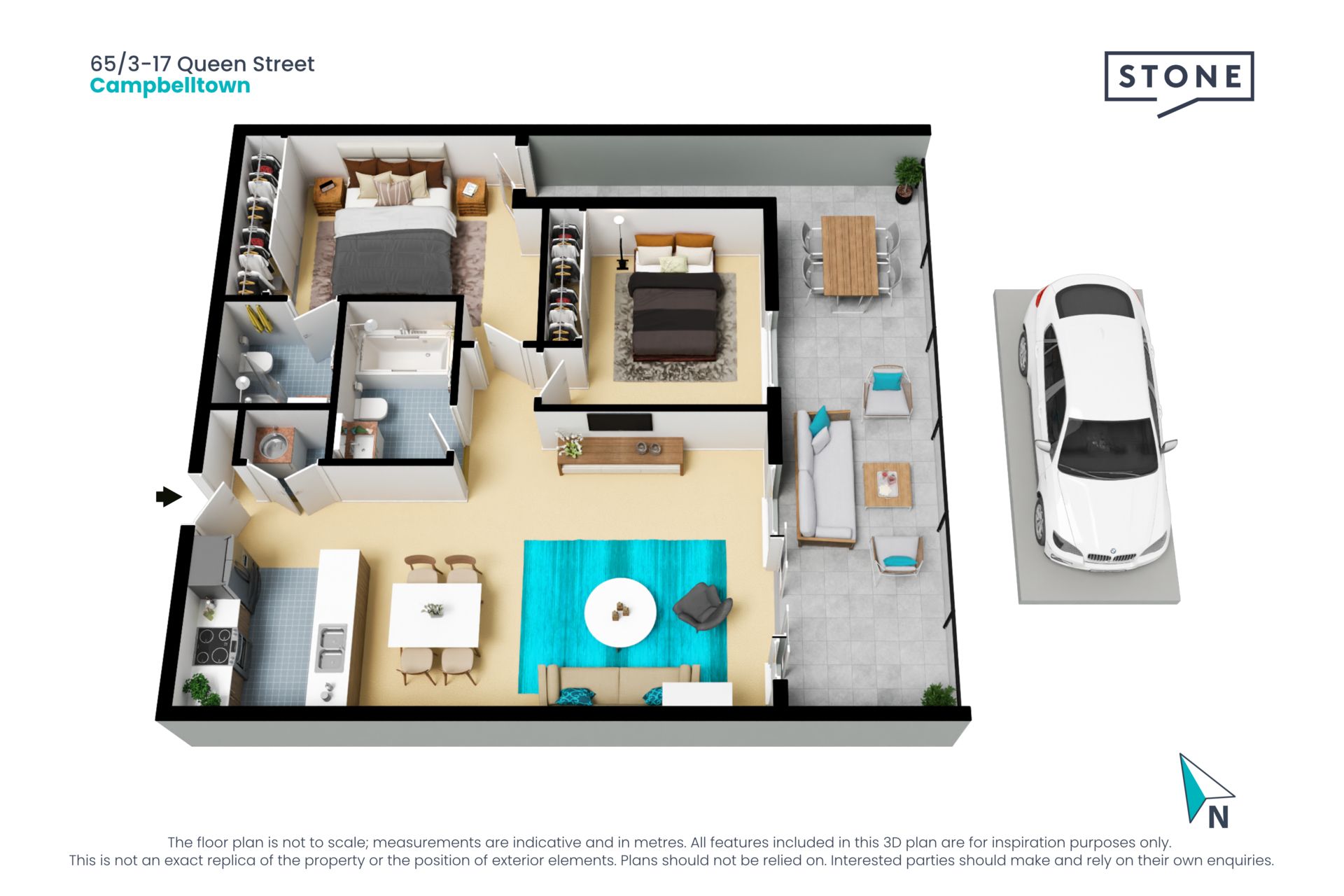 Perfect to live In, easy to rent out