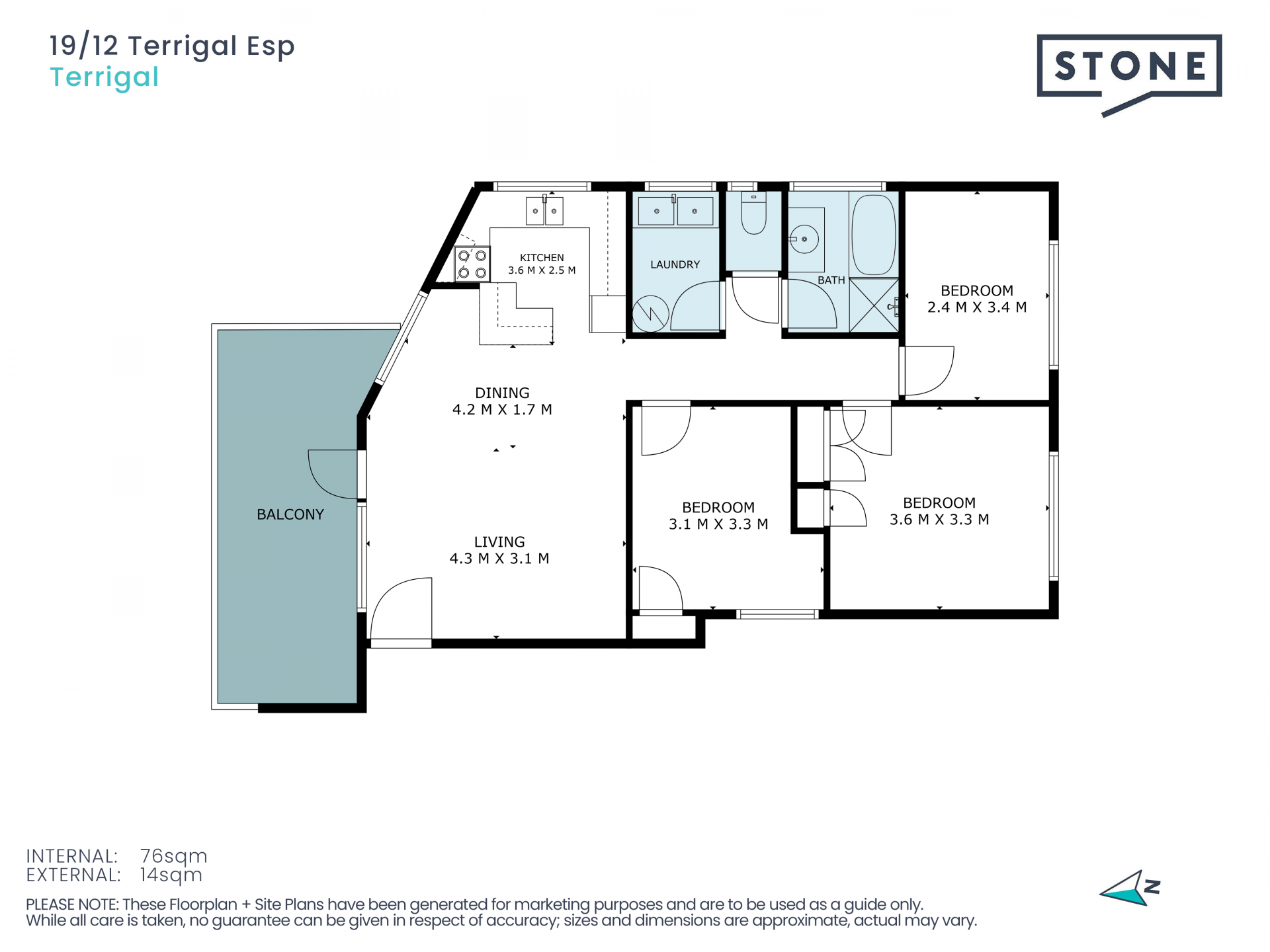 Top Floor Apartment - Panoramic Ocean Views