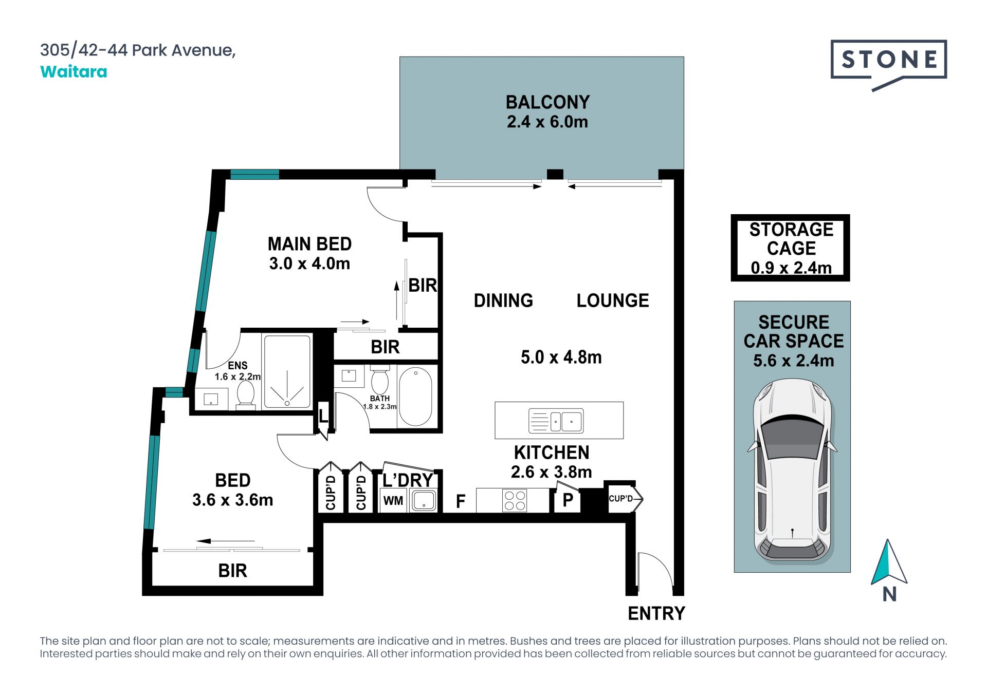 Modern & Spacious Apartment in the heart of Waitara