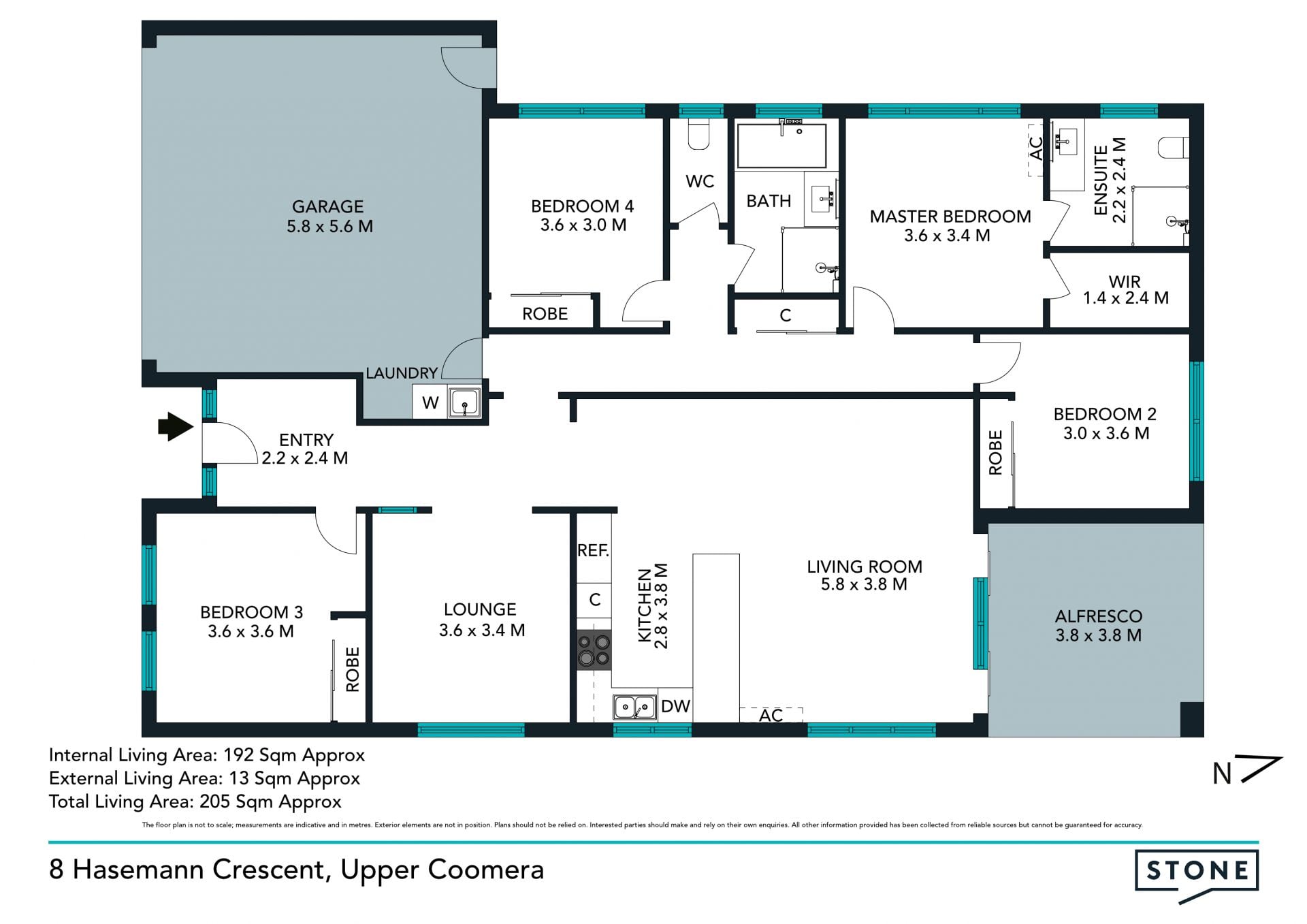 Attractive, cleverly designed, family friendly residence