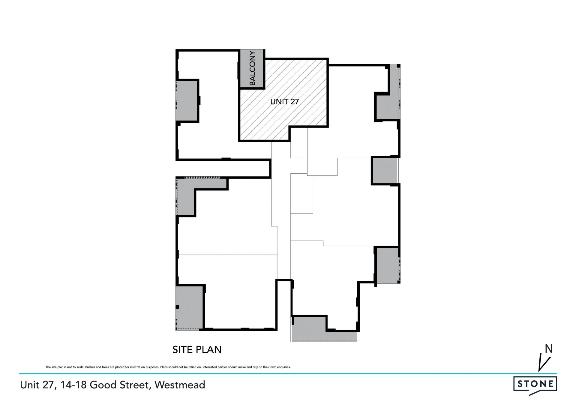 Brand new, third-floor apartment