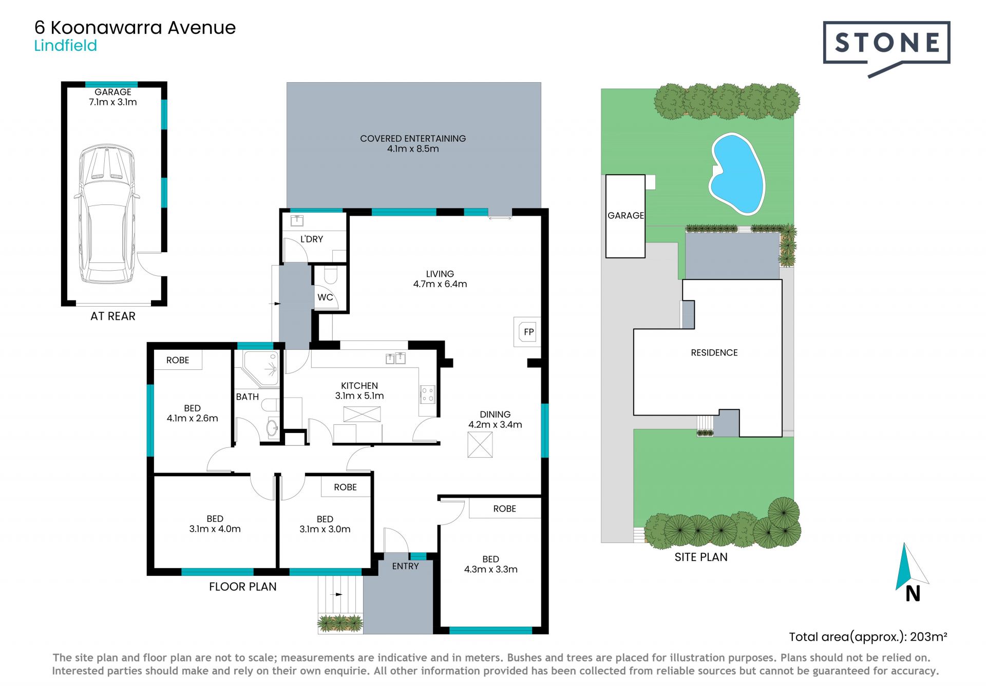 Comfort and opportunity on wide-fronted north to rear land