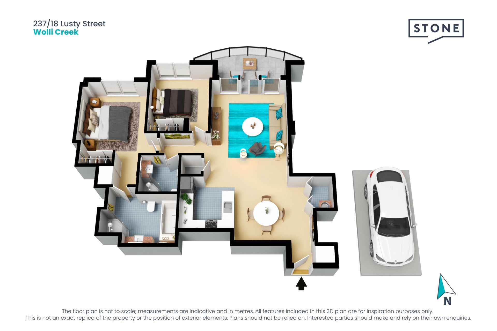 Contemporary Lifestyle Apartment with Resort Facilities