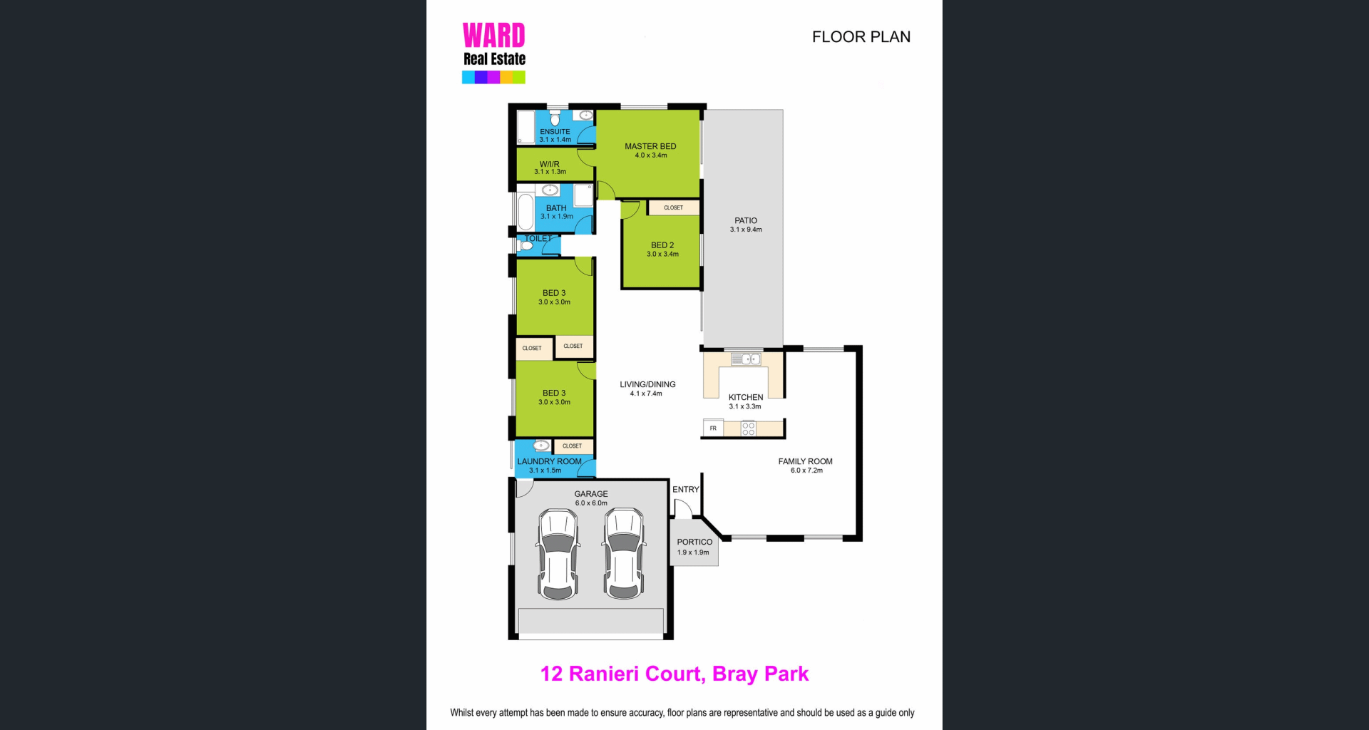 4 BEDROOM FAMILY HOME ON 719M2 BLOCK