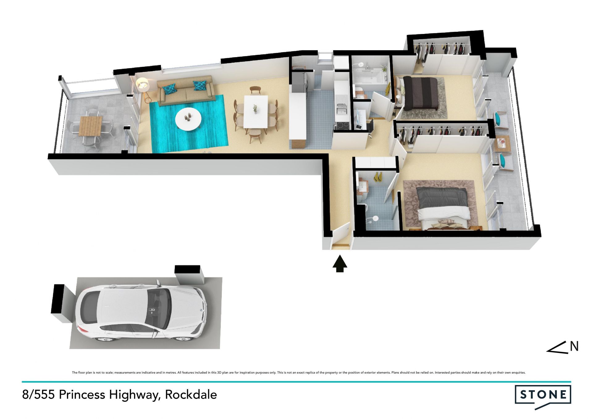 Relaxed modern living in prime location