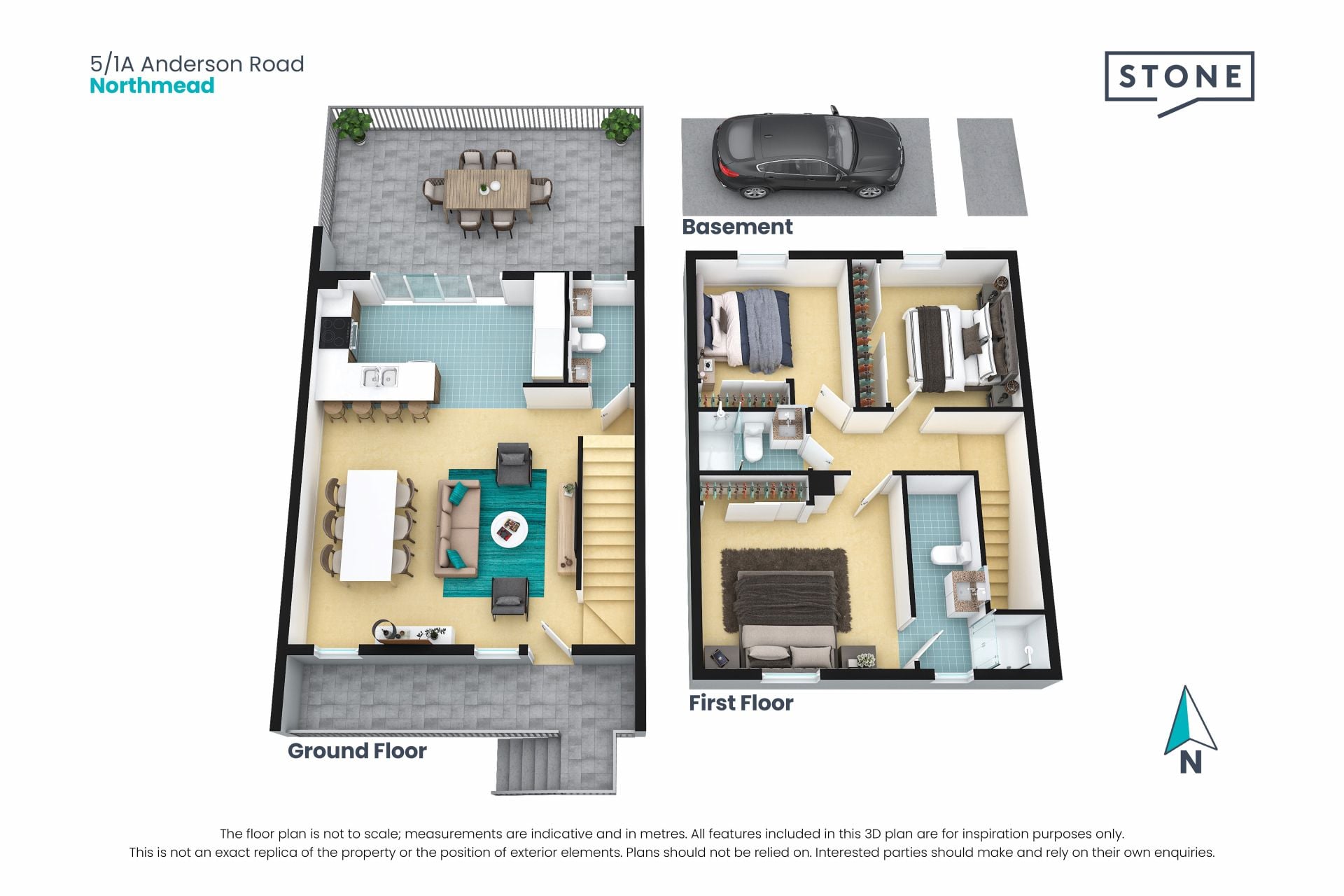Modern Townhouse Living with Beautifully Landscaped Courtyard
