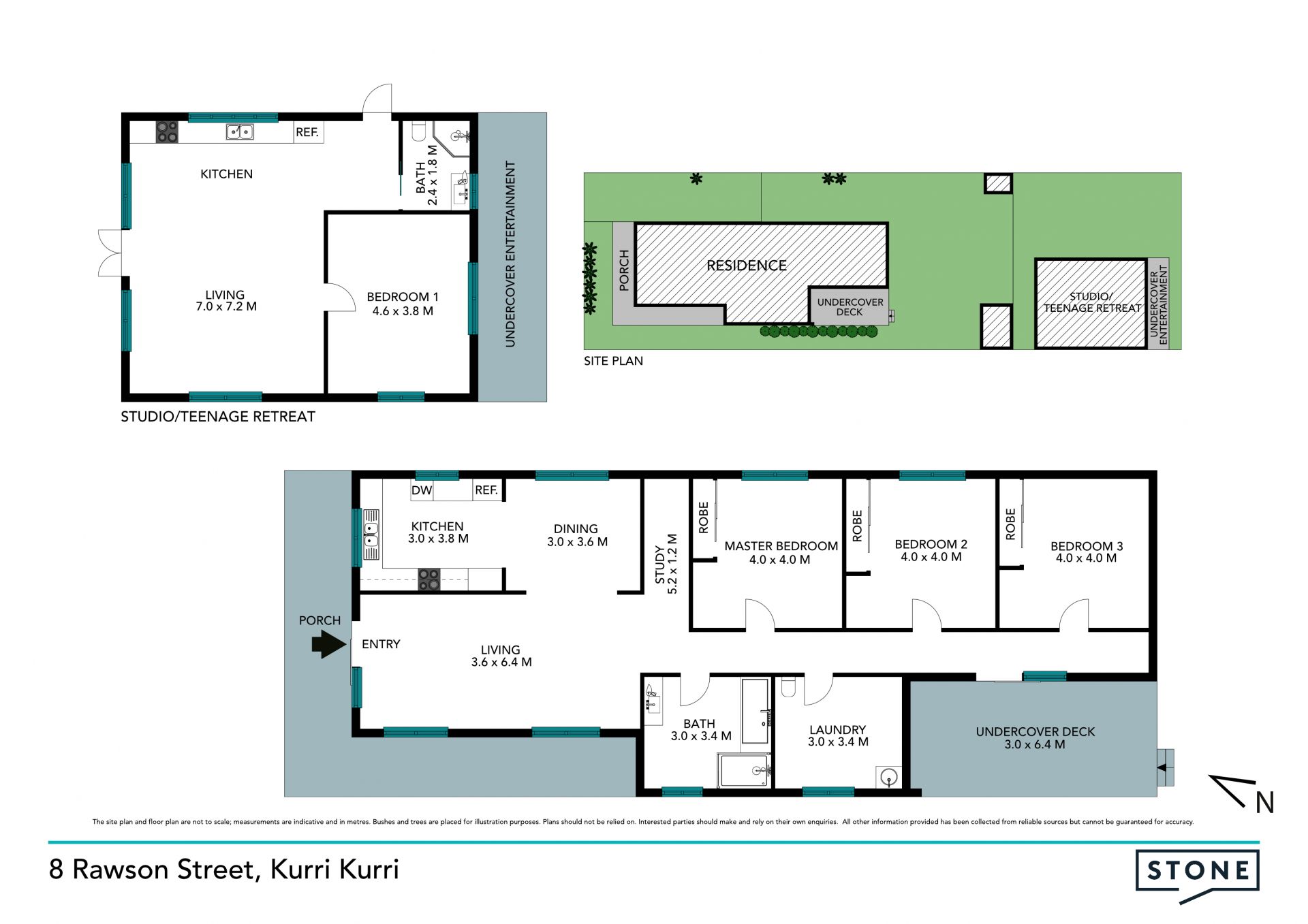 Family home, studio and rear lane access